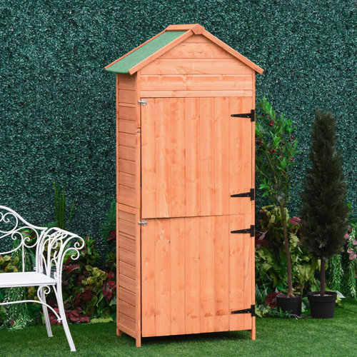 Union Rustic Garden Storage Shed Wayfair.co.uk